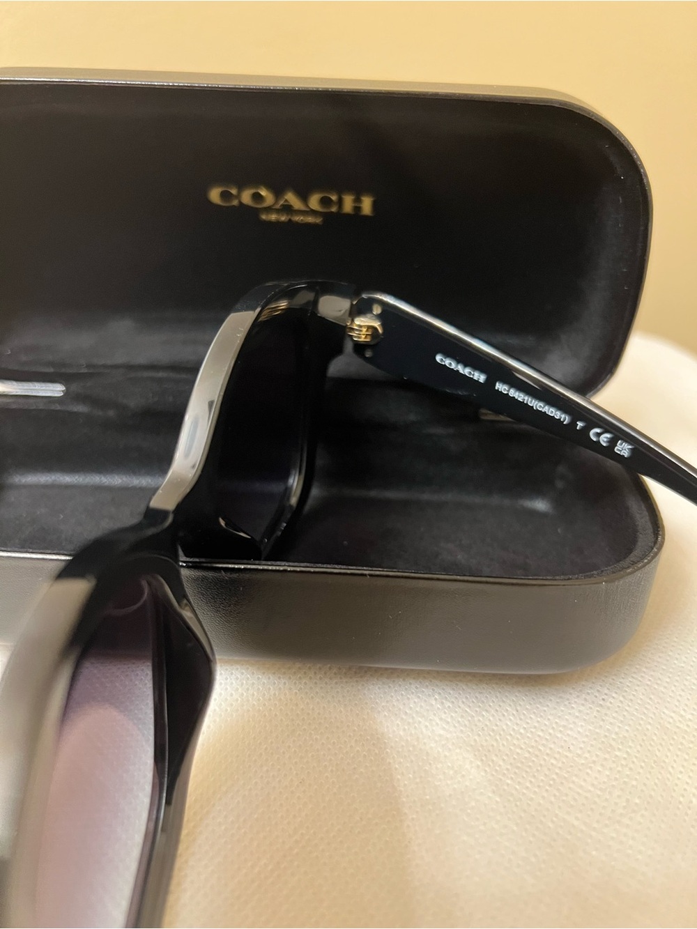 Coach Cat-Eye Sunglasses w Receipt nwt - Picture 13 of 13